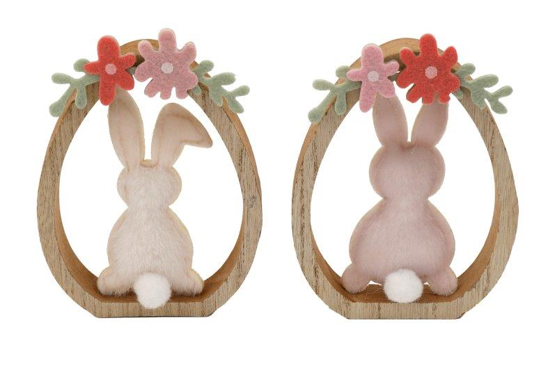 Bunny Decoration 11x15cm (Design May Vary)