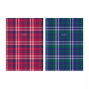 Diary A5 WTV Tartan Paper 2027 12pk