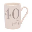 Milestones Mugs Age 40 11oz