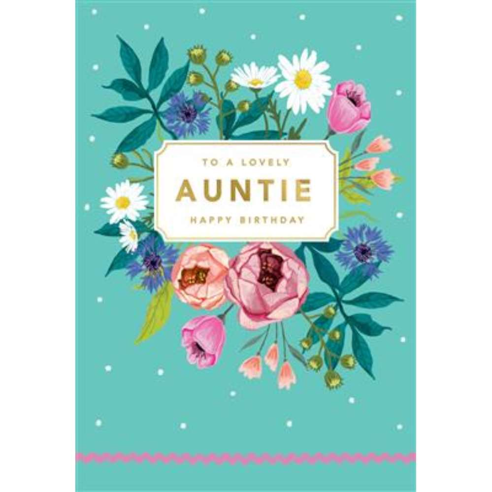 Regal 6 Pack Cards C75 Everyday Birthday Auntie