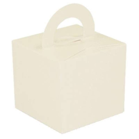 Oaktree 10 Pack Balloon Weight Gift Box Ivory