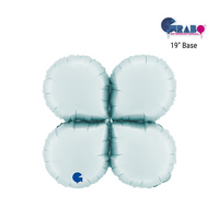 Grabo Satin Blue Round 19" Balloon Base