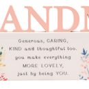 Widdop The Cottage Garden Plaque Grandma
