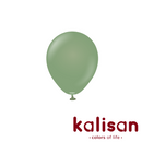 Kalisan Retro Eucalyptus Green 5" Latex 100pk