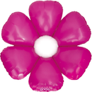 Foil Balloon 34" Shape Hot Pink Daisy
