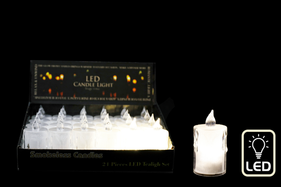 Sifcon Candle LED Drip 3.8x8cm