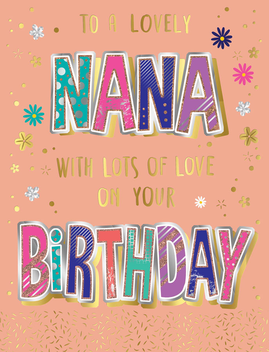 Regal S8 Birthday Nanna 6pk