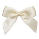 Italian Options 12 Pack Ribbon Bows Ivory 5cm