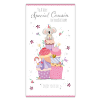 Prelude 6 Pack Cards C55 Birthday Cousin