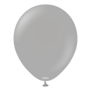 Kalisan Standard Grey 12" Latex Balloons 100pk