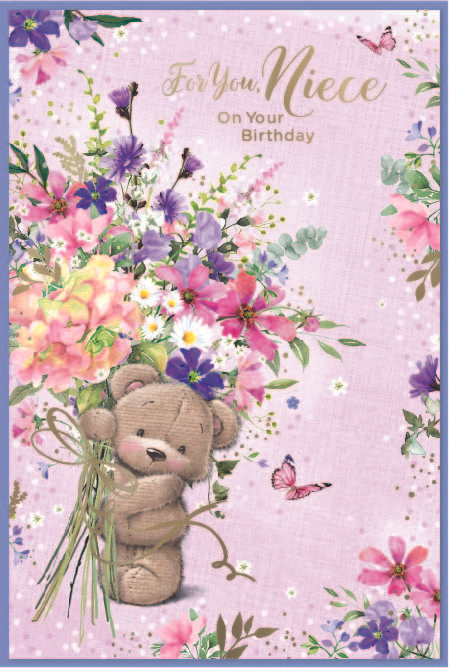 Simon Elvin 6 Pack Cards C75 Birthday Niece