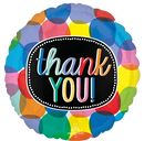 Anagram Thank You Bubbly 18" Round Foil Balloon