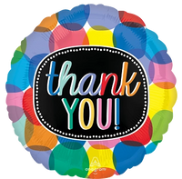 Anagram Thank You Bubbly 18" Round Foil Balloon