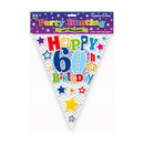 Happy 60th Birthday Flag Bunting 12ft