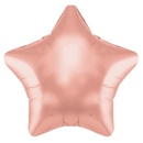 Oaktree Foil Balloon Rose Gold Star 19"