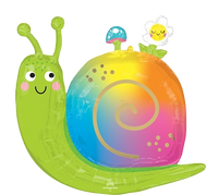 Anagram Foil Balloon Happy Snail 27