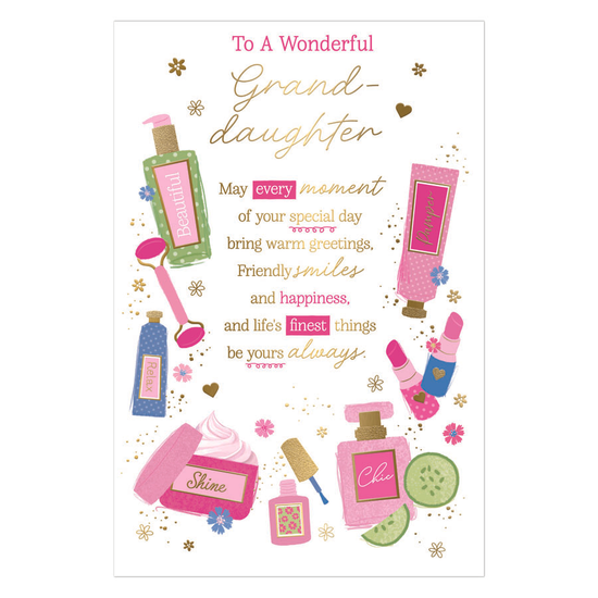 Prelude 6 Pack Cards C75 Birthday Granddaughter