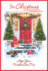 Simon Elvin 6 Pack Cards C75 Christmas Open