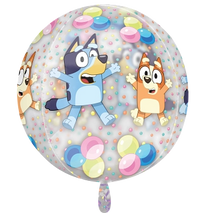 Anagram Bluey & Bingo 16" Orbz Foil Balloon