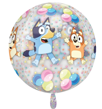 Anagram Bluey & Bingo 16" Orbz Foil Balloon
