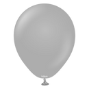 Kalisan Standard Grey 5" Latex Balloons 100pk