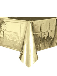 Unique Tablecover Gold Foil 54" x 108