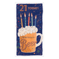 Prelude 6 Pack Cards C55 Birthday Age 21