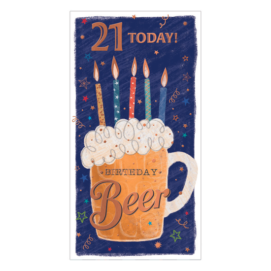 Prelude 6 Pack Cards C55 Birthday Age 21