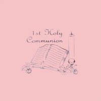 1st Holy Communion Pink Napkins - 15pk