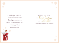 Regal 6 Pack C75 Cards Christmas Mum & Dad