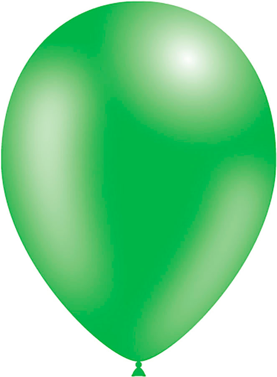 Decotex Pro Metallic Lime Green 11" Latex 50pk
