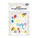 Eurowrap 20 Pack Party Invites Birthday