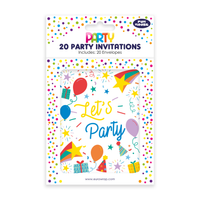 Eurowrap 20 Pack Party Invites Birthday