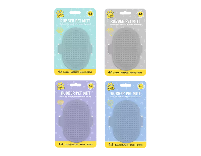 Rubber Pet Mitt