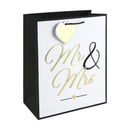 Eurowrap 6 Pack Gift Bag Mr & Mrs Large