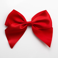 Italian Options 6 Pack Ribbon Bows Red 10cm