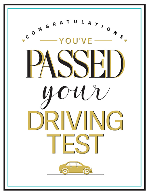 Regal 6 Pack Cards 8x6 Driving Test