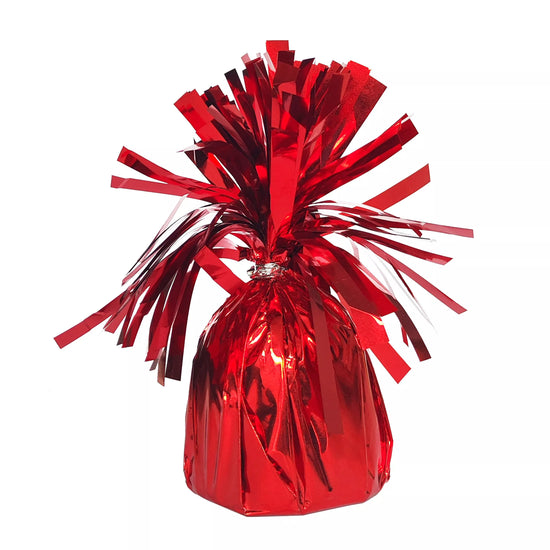Kalisan Tassel Balloon Weight Red