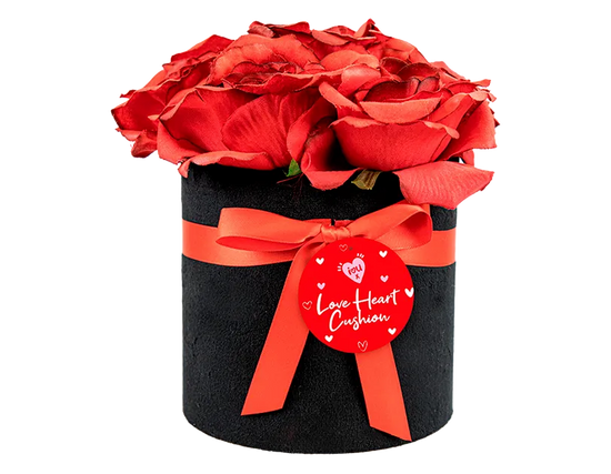Artificial Flowers In Gift Box 22x19.5cm