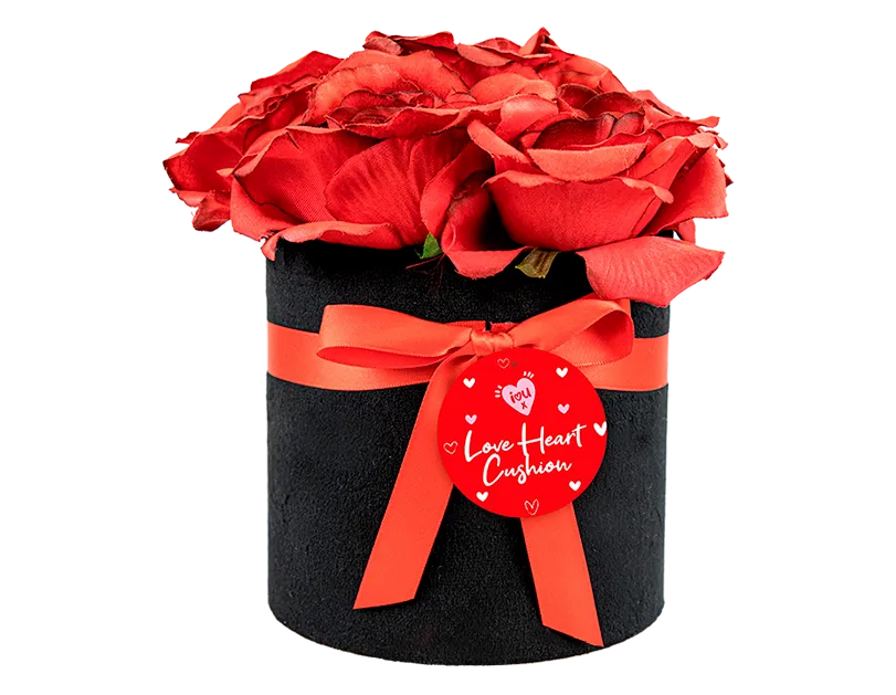Artificial Flowers In Gift Box 22x19.5cm