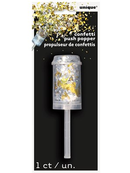Gold & Silver Confetti Push Popper