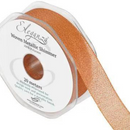 Eleganza Metallic Ribbon Copper 25mm x 20m