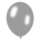 Tiger Feet 6 x 8pk Latex Balloons Silver 10