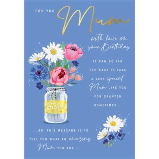 Regal 6 Pack Cards C75 Everyday Birthday Mum