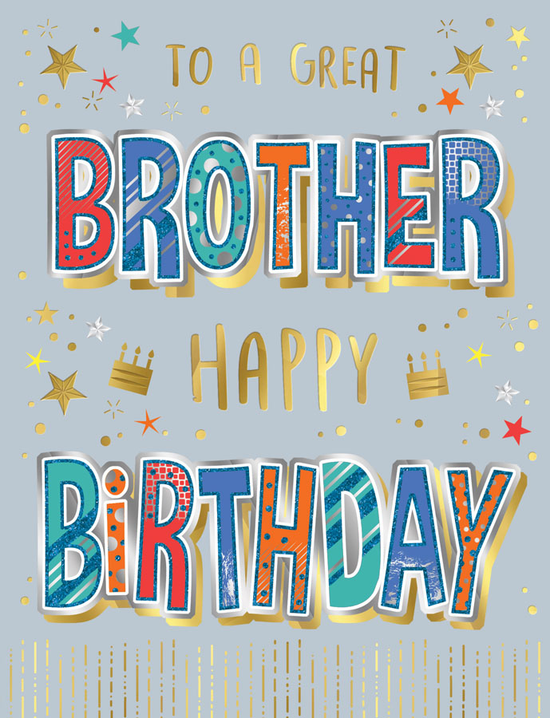 Regal S8 Birthday Brother 6pk
