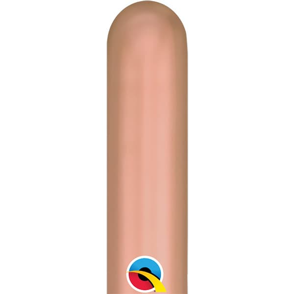 Qualatex 260 Modelling Chrome Rose Gold 100pk