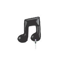 Double Musical Note Mini Shape Foil Balloon