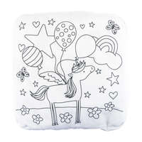 Eurowrap Colour In Washable Plush Unicorn