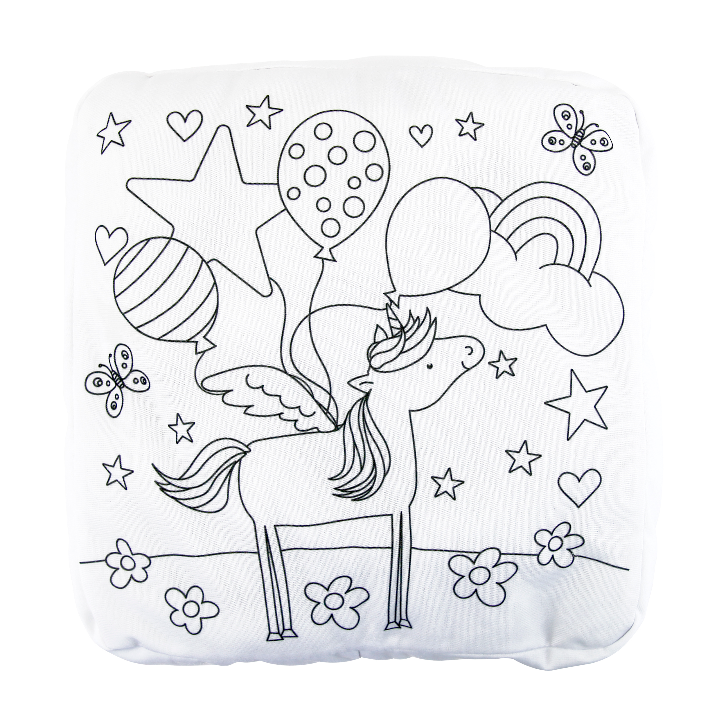Eurowrap Colour In Washable Plush Unicorn