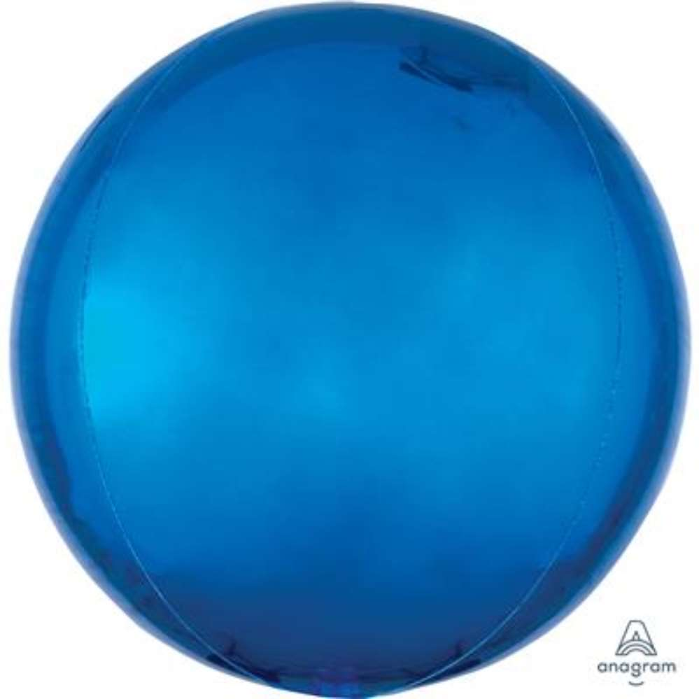 Anagram Foil Balloon 16" Orbz Blue